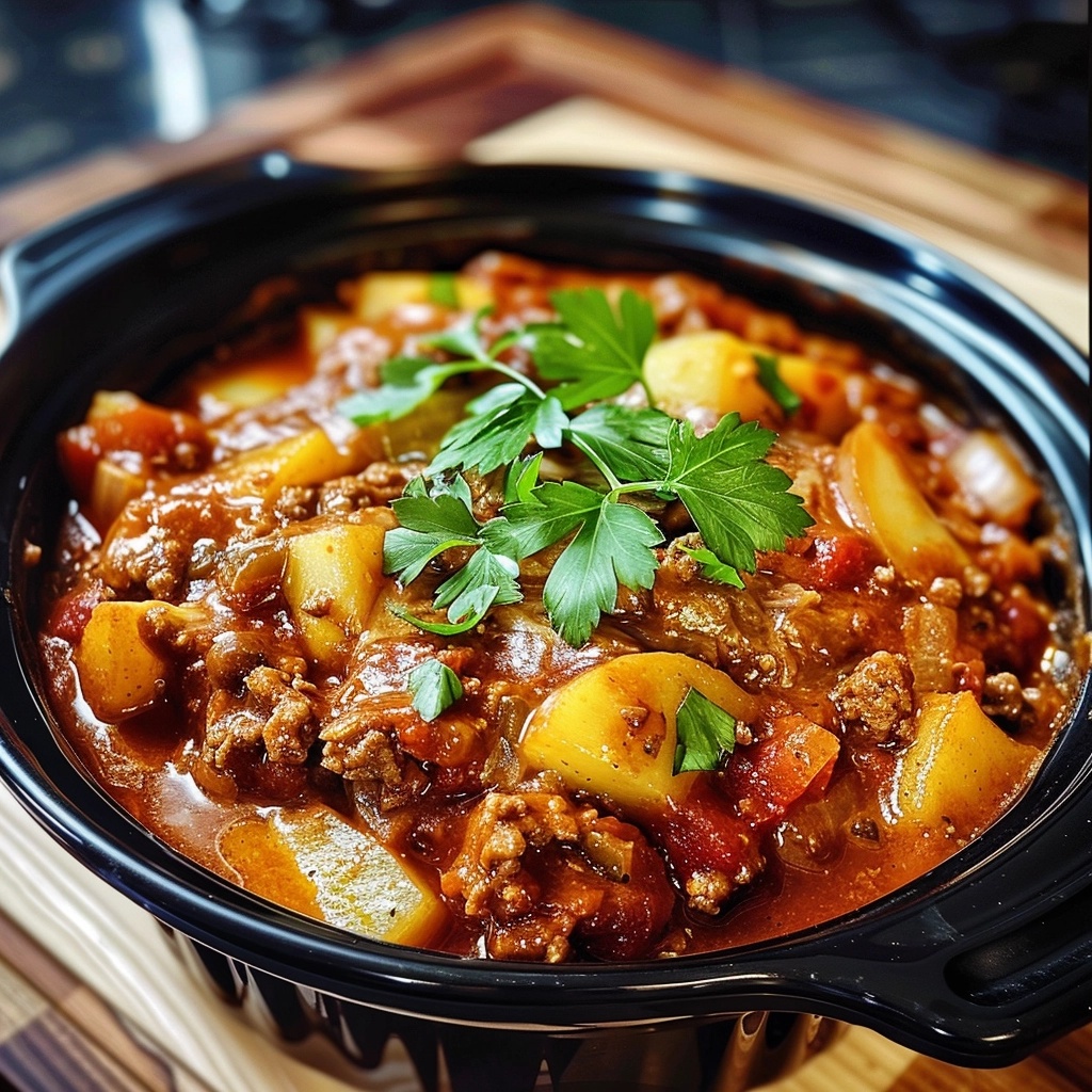 Slow Cooker Poor Man’s Stew: Hearty and Affordable Meal