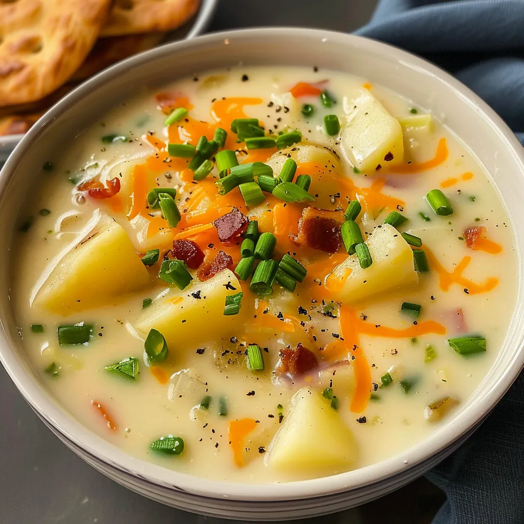 How to Make Hearty Homestyle Creamy Potato Soup