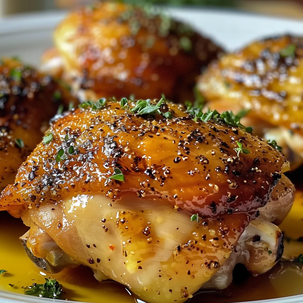 How to Make Perfectly Crispy Baked Chicken Thighs